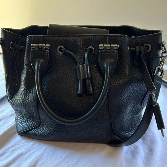 Mackage Loryn Pebbled Leather Handbag - Picture 1 of 9